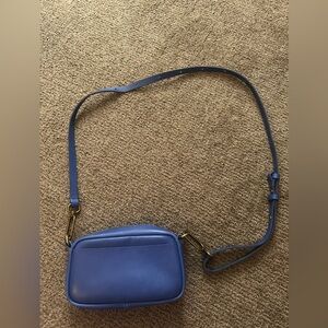 Madewell Mini Carabiner Crossbody in Cobalt